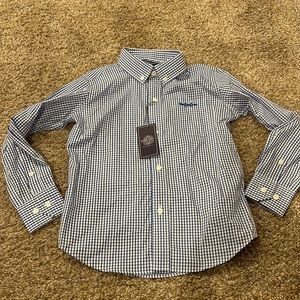 NWT Brown Bowen & Company Arrow Button Down Broughton St blue 4/5